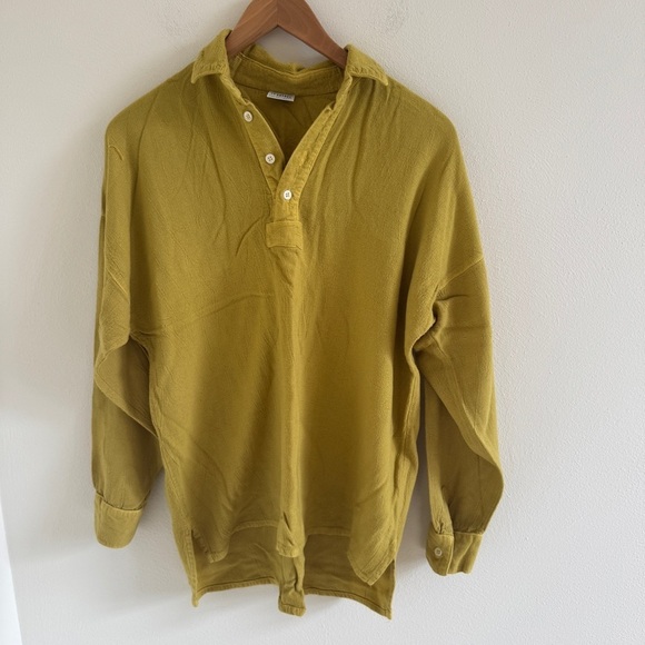 CP Shades Chartreuse Green Top Tunic M - Picture 1 of 8